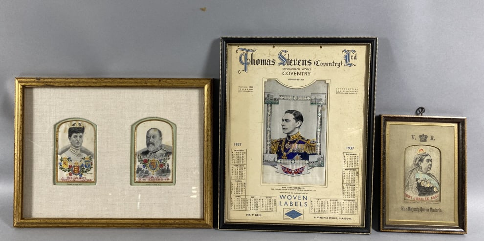 4 Monarch Stevengraph Pictures (1 of 6)