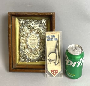 2 Stevengraph Valentine & Worlds Fair 1939