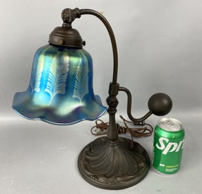 Phoenix Studios Art Glass Table Lamp by Carl Radke