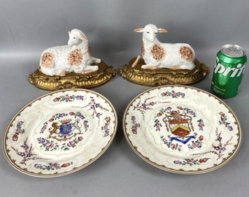 Group of 4 Porcelain Items