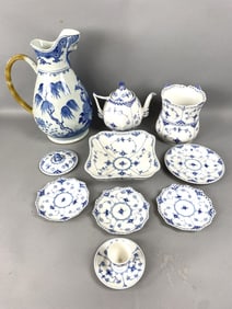 Royal Copenhagen Blue Fluted Items w/ Chinese