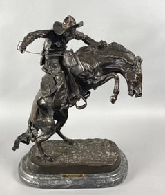 After Frederick Remington "The Bronco Buster"