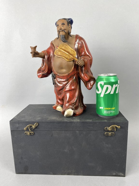 Chinese Porcelain Statue of Zhong Kui (1 of 6)