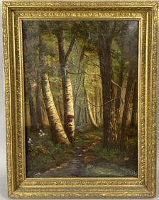 Painting of Forest Path