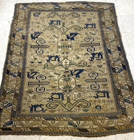 Caucasian Scatter Rug
