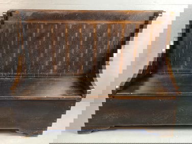 Oak Hall Bench w/ Storage