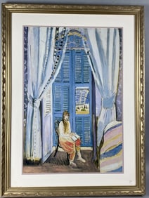 After Mattise "The French Window at Nice" Print