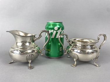 Fisher Sterling Silver Sugar & Creamer