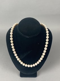 14kt Gold & Pearl Necklace