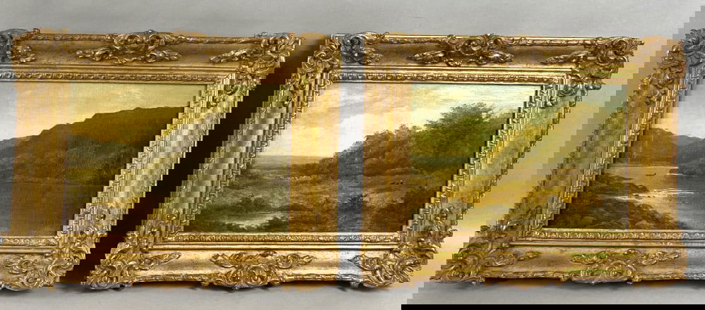 Pair of Dixon Landscape Paintings (1 of 6)