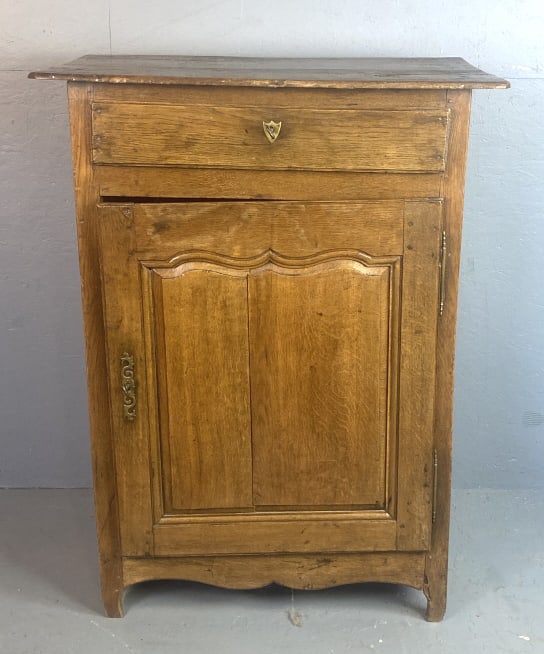 18th C. Oak Side Cabinet (1 of 6)