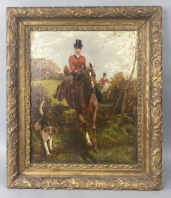 Munnings "The Last Fence"