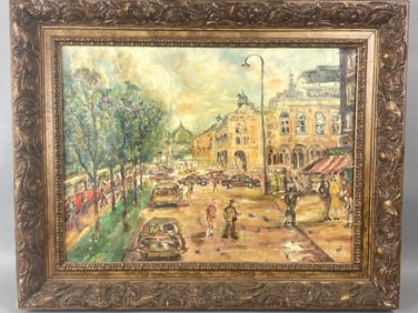 Paris Street Scene