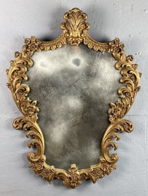 Rococo Style Giltwood Frame Mirror