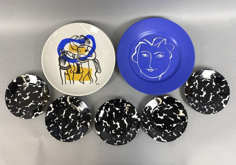 Group of Plates Henri Matisse Style & Others (1 of 11)