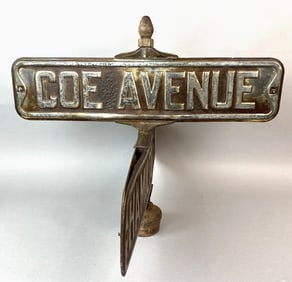 Crossroad Sign Coe Avenue & Hamilton St.