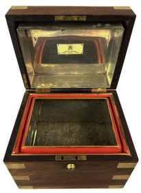 Benson & Hedges Wood & Brass Humidor