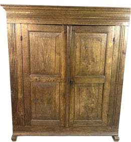 18th C. Oak Armoire