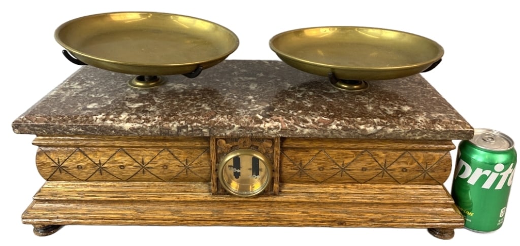 Oak & Marble Apothecary Scale (1 of 7)