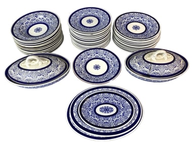 Royal Worcester "Royal Lily" Partial Dinner Set