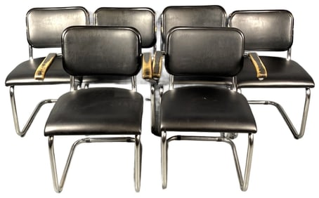 Set of Six Thonet Dining Chairs