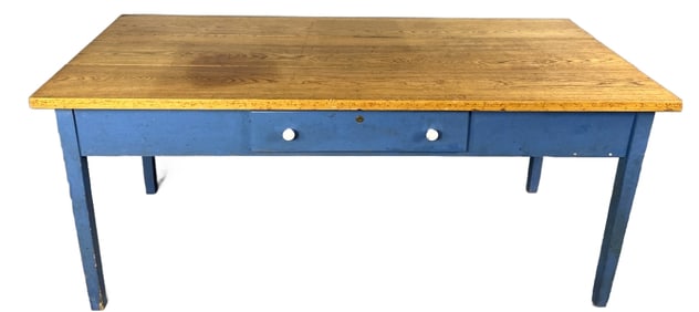 Early 20th C. Scullery Table