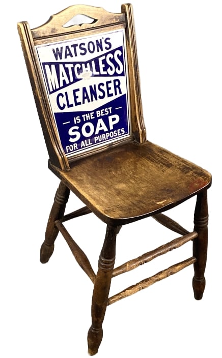 Watson's Soap Advertising Chair (1 of 7)