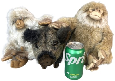 3 Thomas Boland & Co. Stuffed Animals