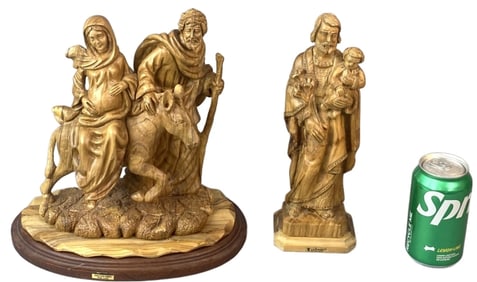 Olivart & Facouseh Religious Olivewood Carvings
