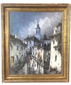 Street Scene Signed Murey