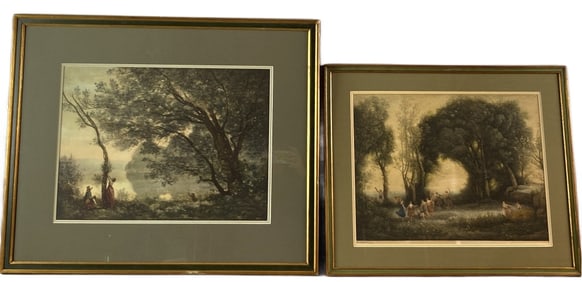 2 Jean-Baptiste-Camille Carot Prints