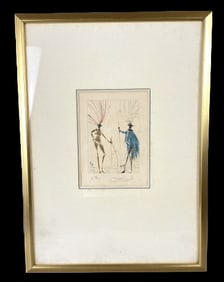 Salvador Dali "The Two Gentleman of Verona"