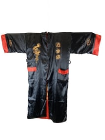 Japanese Silk Kimono w/ Dragons