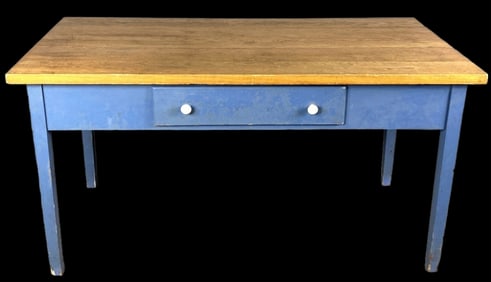 Early 20th C. Scullery Table