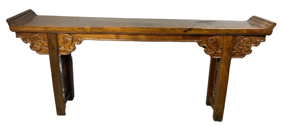 Ming Style Alter Table w/ Elephant Motif (1 of 7)