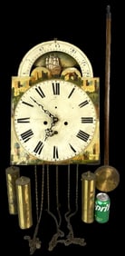 Schwarz Tall Case Clock Movement