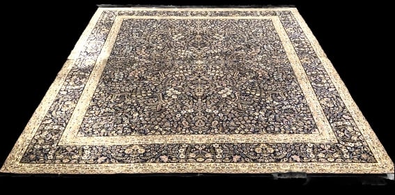 Persian Style Floral Open Field Rug (1 of 6)