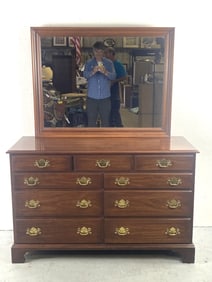 Henkel Harris Cherry 9-Drawer Chest