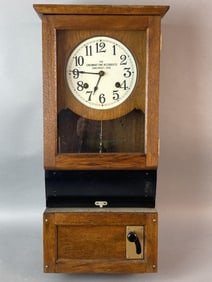 Cincinnati Time Recorder Clock
