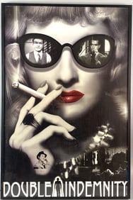 "Double Indemnity" Signed Movie Poster