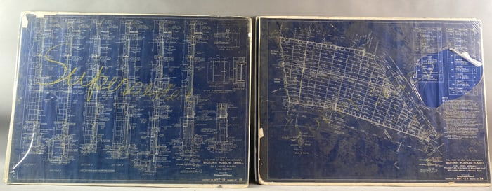 4 Lincoln Tunnel Blueprints
