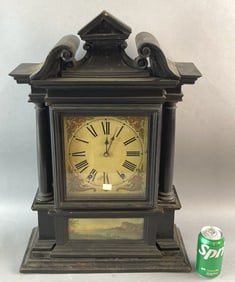 Victorian Ebonized Mantle Clock