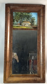 Empire Mahogany Ogee Mirror