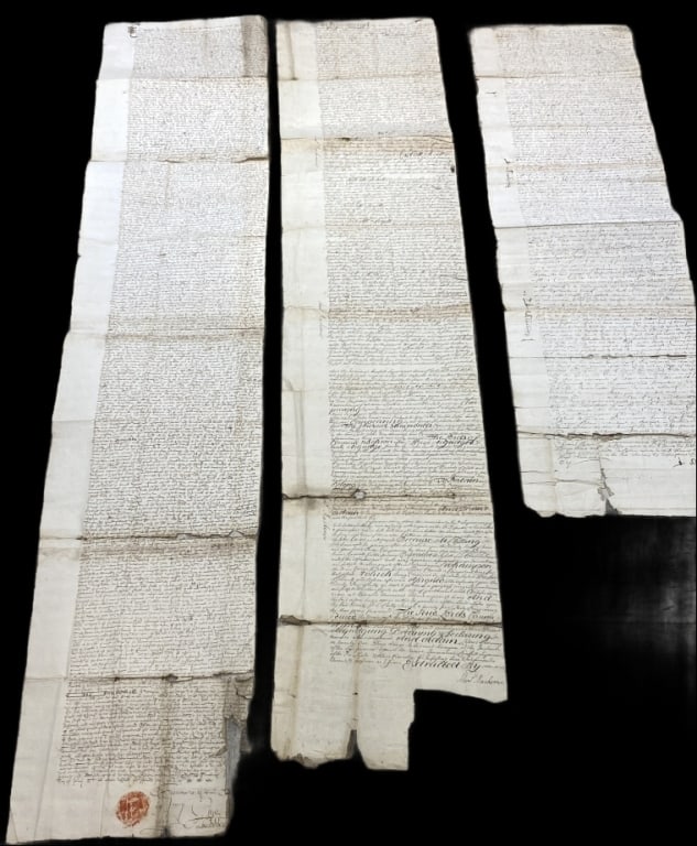 3 17th C. English Documents (1 of 8)