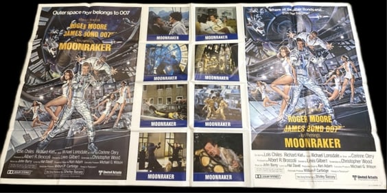 James Bond Moonraker Poster