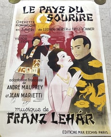 "Le Pays du Souirer Vintage" Opera Poster