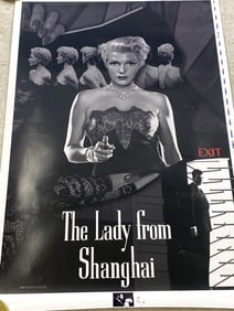 "The Lady From Shanghai" Artist Proof Poster