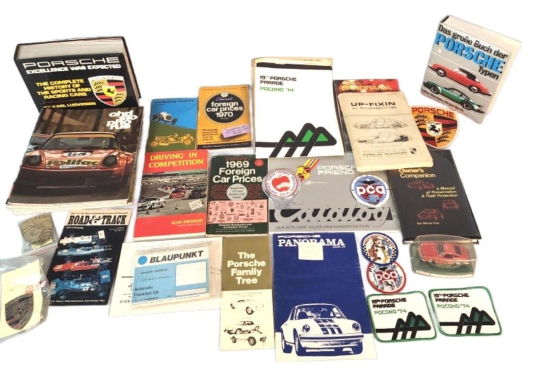 Porsche & Car Memorabilia (1 of 9)