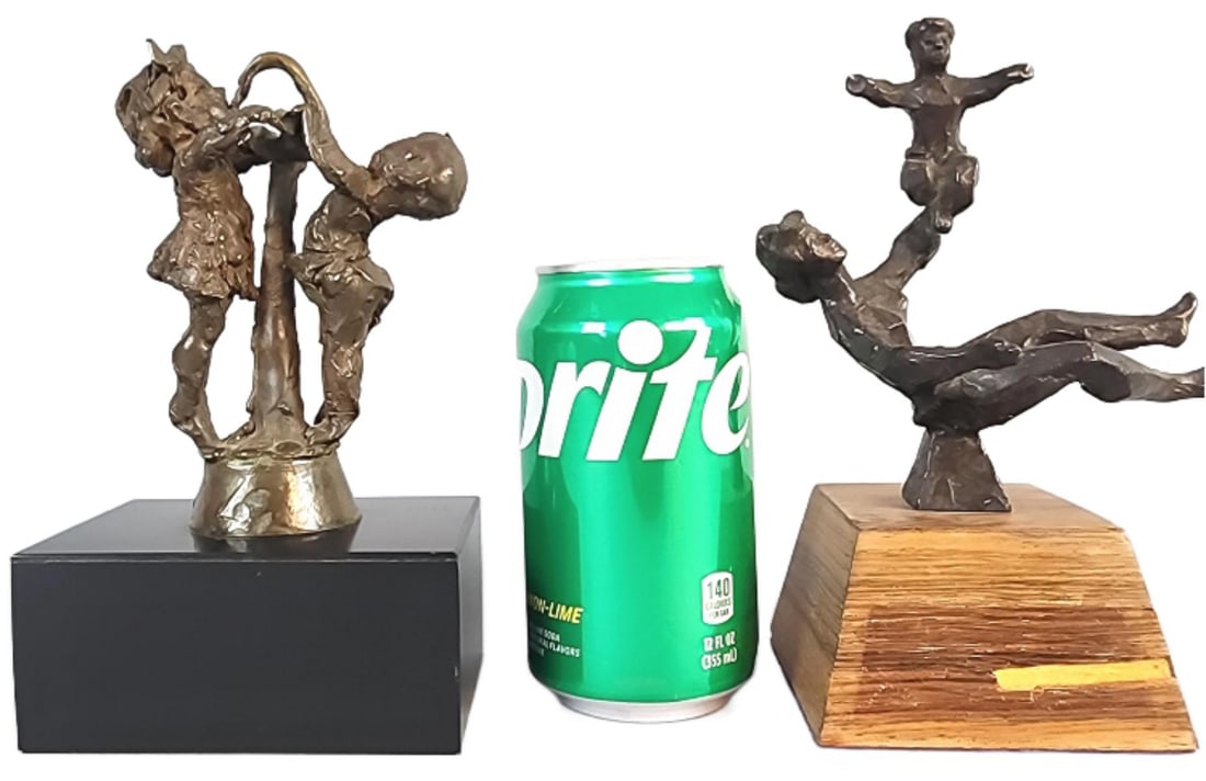 Chaim Gross & George Gach Bronze Sculptures (1 of 13)