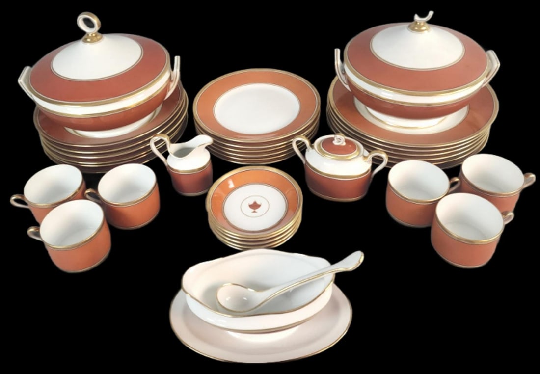 Richard Ginori 1735 "Contessa" Orange Dinner Set (1 of 15)
